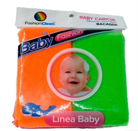 Sacate esponja Baby Fashion dual x 1 pieza